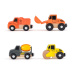 Set de jucării cu vehicule de construcții, 12 piese - Woodyland