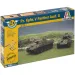 Set de machete Italeri 1/72 Pz. Kpfw. V Panther Ausf. G tanc Panther, set de 2 bucăți