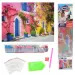 Set de pictură cu diamante: Culorile Greciei, set de pictură cu diamante 30x40cm