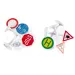 Set de semne de circulație SIKU KRESZ 1/55