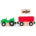 Set de vehicule utilaje 8 bucăți cu figurine - Woodyland