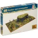 Set di diorama Italeri 1/72 Bunker și obiecte de teren