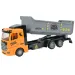 Șofer de camion: Set de 3 camioane de construcții cu roți duble de 19 cm.
