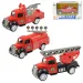 Speed Racer: Camion de pompieri cu roți volante în mai multe variante 7cm 1db