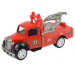 Speed Racer: Camion de pompieri cu roți volante în mai multe variante 7cm 1db