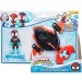Spidey și Prietenii lui Uimitori: figurine Waterwebs și vehicule care își schimbă culoarea - Spin Dolphin - Hasbro