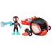 Spidey și Prietenii lui Uimitori: figurine Waterwebs și vehicule care își schimbă culoarea - Spin Dolphin - Hasbro