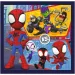 Spidey și prietenii săi puzzle 3 în 1 cu 20-36-50 piese - Trefl