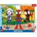 Spidey și prietenii săi uimitori - puzzle cu ramă de 25 de piese - Trefl
