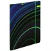 Spirit: Blue Stripes dungi albastre-verzi pe fundal negru ghiozdan, rucsac set de 4 bucăți 41x20x32cm
