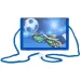Spirit: Portofel cu închidere velcro pentru meciul de fotbal, 12,5x8,5 cm.