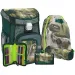 Spirit: Set de 5 piese cu ghiozdan școlar cu dinozaur Raptor, rucsac 38x17x28cm