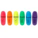 Spirit: Set de mini markere de evidențiere Neon, 6 bucăți