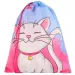 Spirit: White Cat ghiozdan cu pisică albă, set de 5 bucăți 38x17x28cm