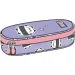 St.Right Happy Panda penar oval cu ursuleț panda PC01 23x9,5x6cm