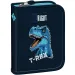 St.Right Penar albastru cu model T-Rex, cu clapetă, PC03, 20,5x14x3,5cm