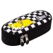St.Right: Penar oval negru cu cățeluș somnoros 23cm