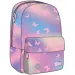 St.Right Pink butterfly ghiozdan școlar roz cu fluturi, rucsac BP33 40x27x17cm