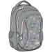 St.Right Rucsac școlar gri cu fluturi, cu trei compartimente, BP26, 39x27x17cm