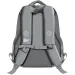 St.Right Rucsac școlar gri cu fluturi, cu trei compartimente, BP26, 39x27x17cm