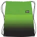 St.Right sac de sport, cu gradient verde, 34x43 cm