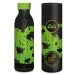 Sticlă metalică cu pereți dubli Ars Una Máté Bence - Ants, 600 ml