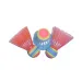 Set badminton colorat 3 bucati - Spartan