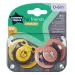Tommee Tippee: Set de 2 suzete ortodontice FunFriends, disponibil în mai multe variante (0–6 luni)