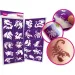 TyToo: Set șabloane tatuaje cu sclipici Dragoni și șopârle, 21 buc.