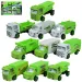 Verzare Auto: Set de 10 camioane de colectare a deșeurilor
