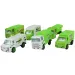 Verzare Auto: Set de 6 camioane de colectare a deșeurilor