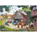 Viață idilică puzzle de 2x500 piese - Trefl