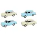 Welly: Model de mașină mică Trabant 601 din metal, disponibil în mai multe variante, 11 cm