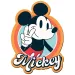 Wood Craft: Disney - Retro Mickey Mouse puzzle din lemn premium de 160 de piese - Trefl