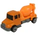 Alloy Car: 6 bucăți set camion de constructii 8cm