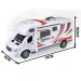 Ambulanță cu telecomandă RC cu lumină 27MHz 1/32 scară 25cm