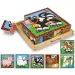 Animale de casă lemn puzzle - Melissa &amp; Doug