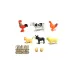 Animale de casă set în pungă 6 bucăți