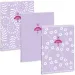 Ars Una: Soft Touch Purple Spring extra capse caiet cu pătrățele A4