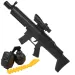 Assaul Game: Set de arme militare cu accesorii și cartușe în mai multe versiuni