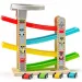 Autostradă set cu patru bucăți de mașinuță set de joacă - Woodyland