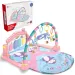 Baby fitness covor de joacă muzicală și educativă, culoarea pink