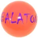 Balaton minge cauciuc 14cm