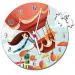 Balon în vânt 96 bucăți de puzzle ceas - Clementoni