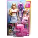 Barbie®: Dreamhouse Adventures păpușă Barbie călătoare cu accesorii - Mattel