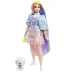 Barbie Extra: Păpușă în haine sclipitoare cu animal de companie - Mattel