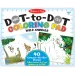 Caiet de desen cu puncte şi cu animale - Melissa &amp; Doug