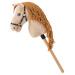 Calul de jucărie tip hobby Gracia, culoare bej - Woodyland