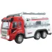 Camion cisternă de combustibil cu efecte de lumină cu telecomandă RC Scara 1/43 27 MHz 21cm