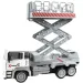 Camion RC cu telecomandă cu cabină metalică cu efecte de lumină 27MHz 1/12 scară 32cm ​